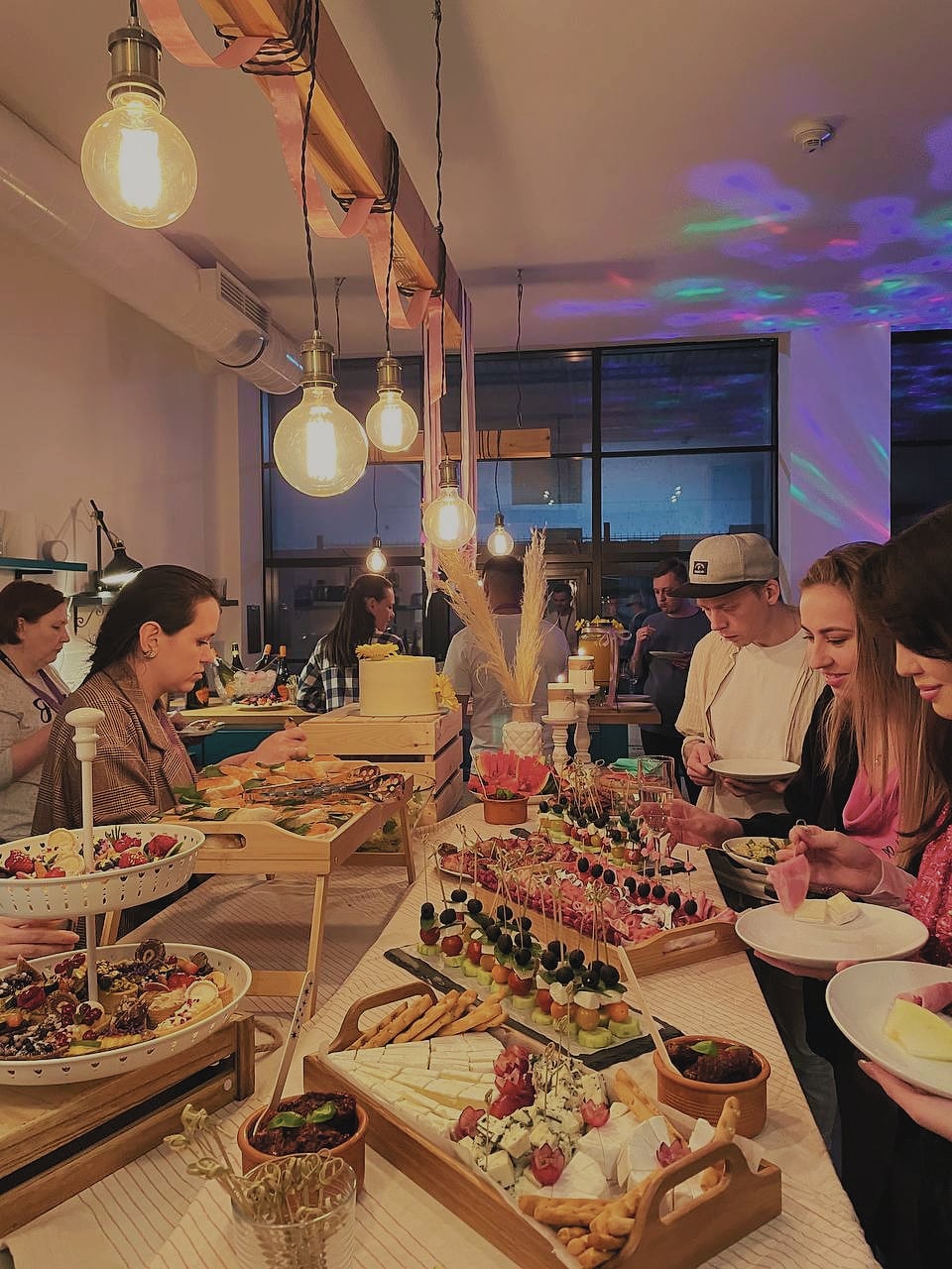 Elegant dinner setting